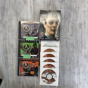 Half-Life 2 Small box G-Man Cover Blue Shift Opposing Force Game Of The Year Lot